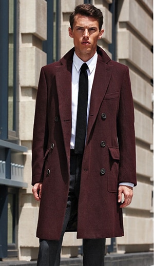 Custom Overcoats for Fall Weather from Alan David Custom