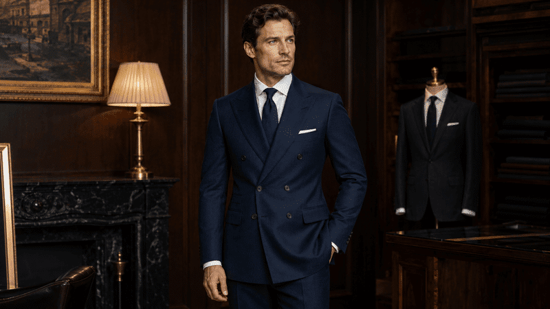 double breasted suit