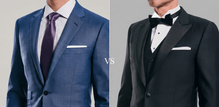suit vs tuxedo